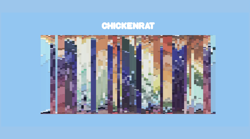 A study of colour composition in the Bluey episode of Chickenrat
